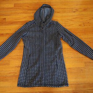 L.L. Bean Birds Eye Tunic Fleece Womens Size M
